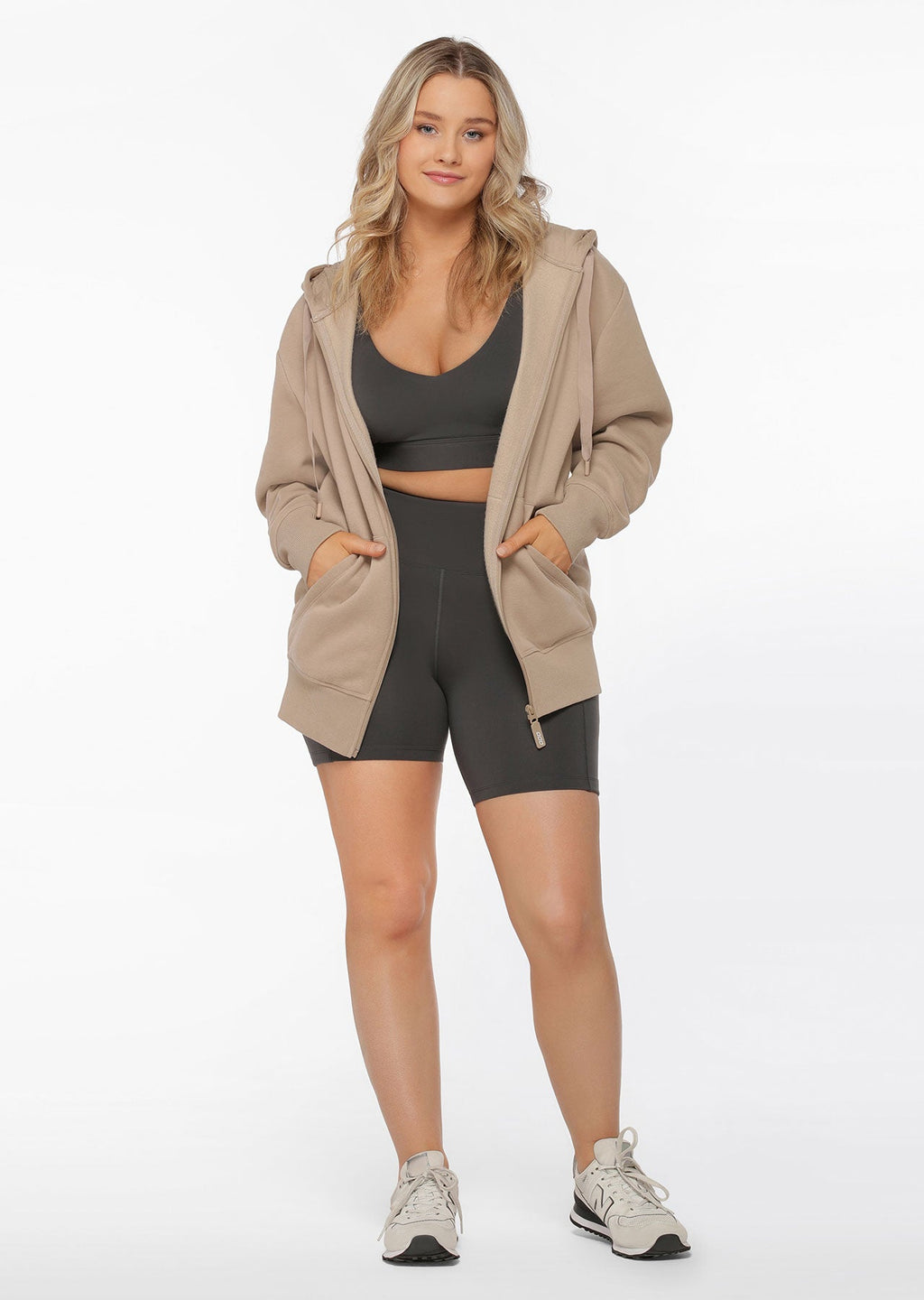 Fleece Zip Through Hoodie