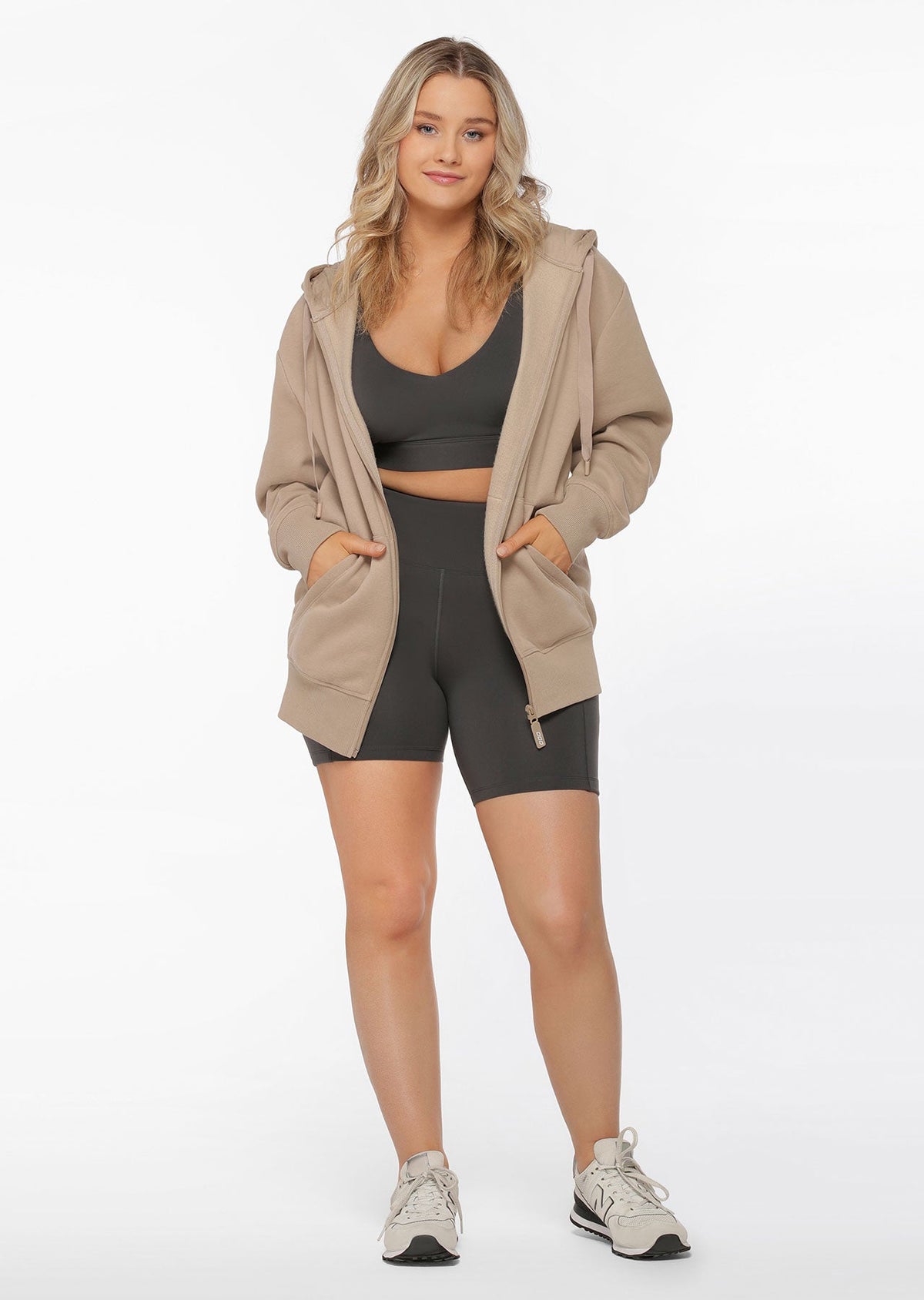 Fleece Zip Through Hoodie