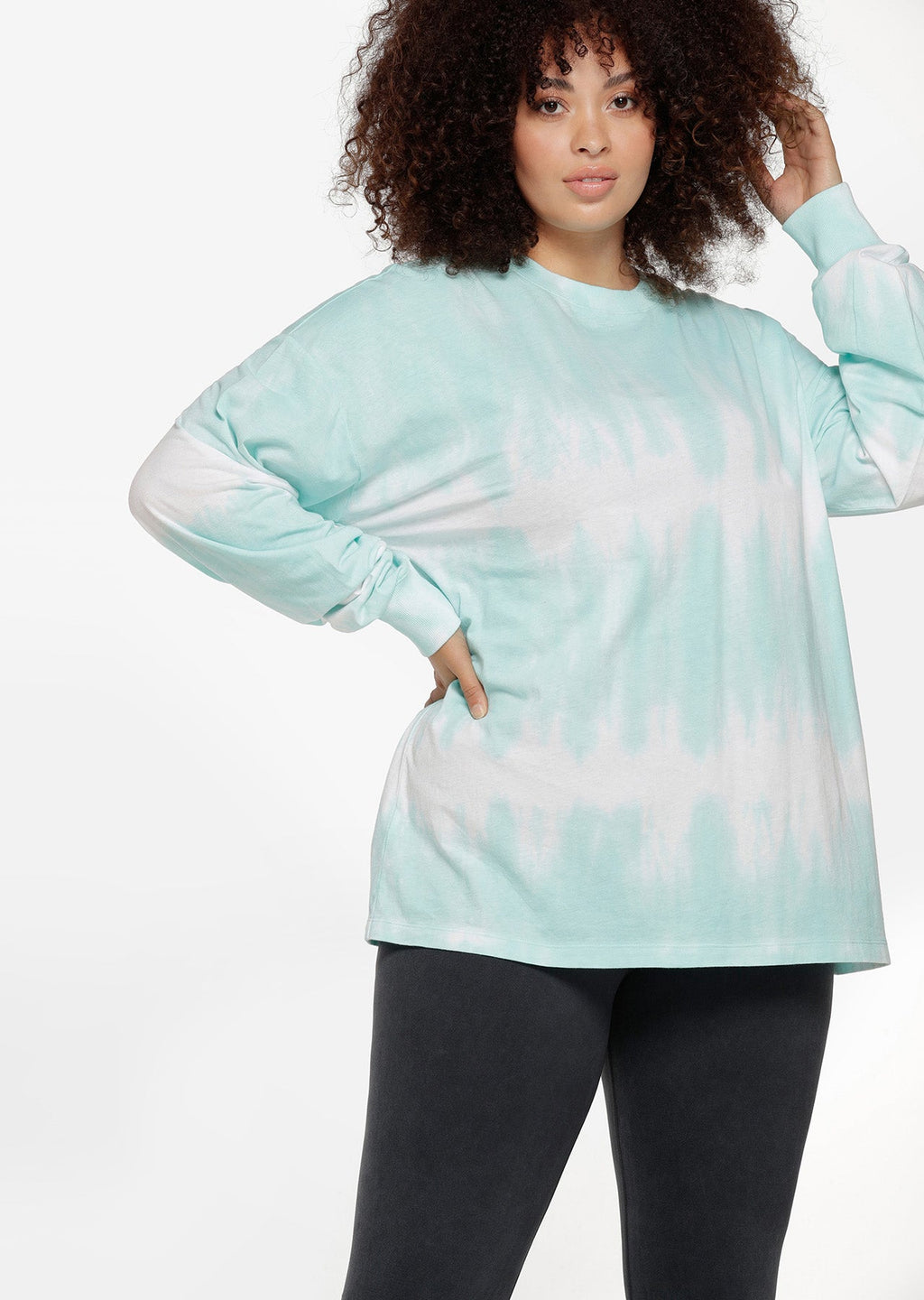 Free Spirit Oversized Long Sleeve Top