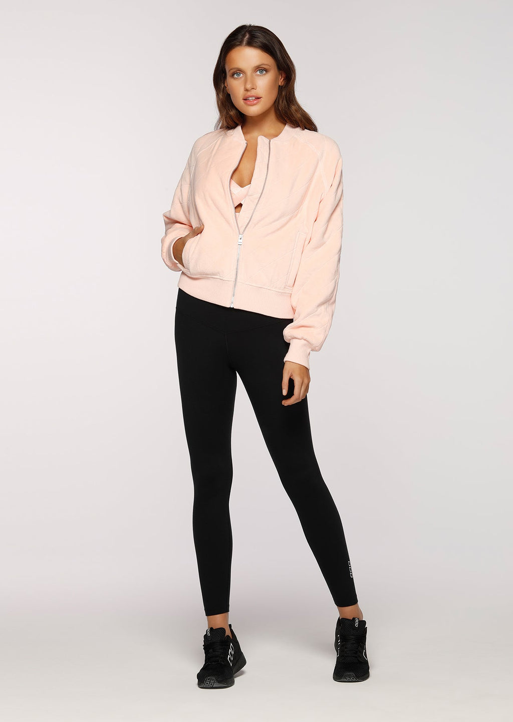 Game Changer Quilted Bomber