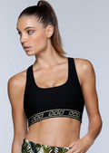 Golden Sports Bra