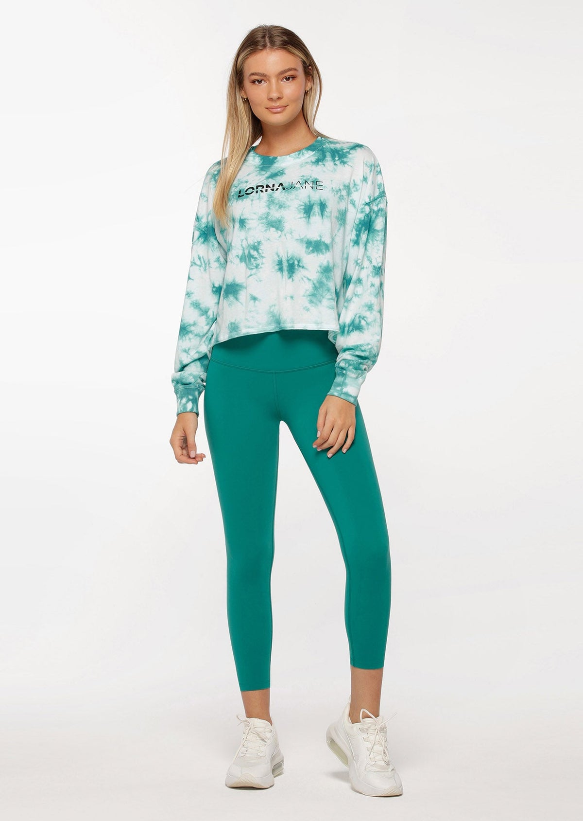 Grunge Tie Dye Long Sleeve Top