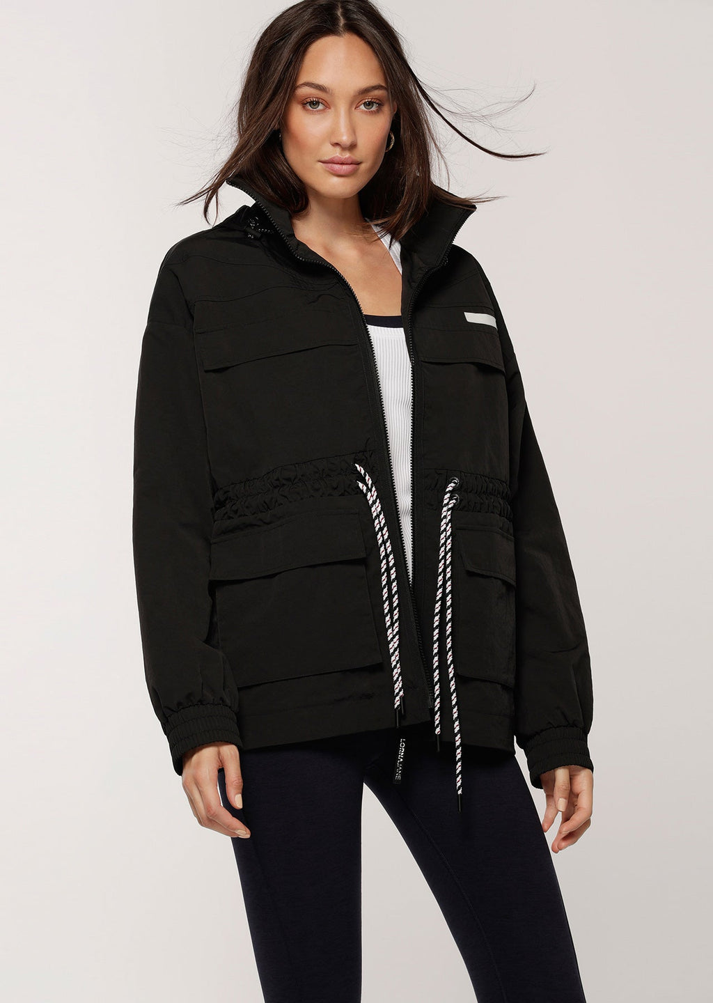 Hadid Drawstring Active Jacket