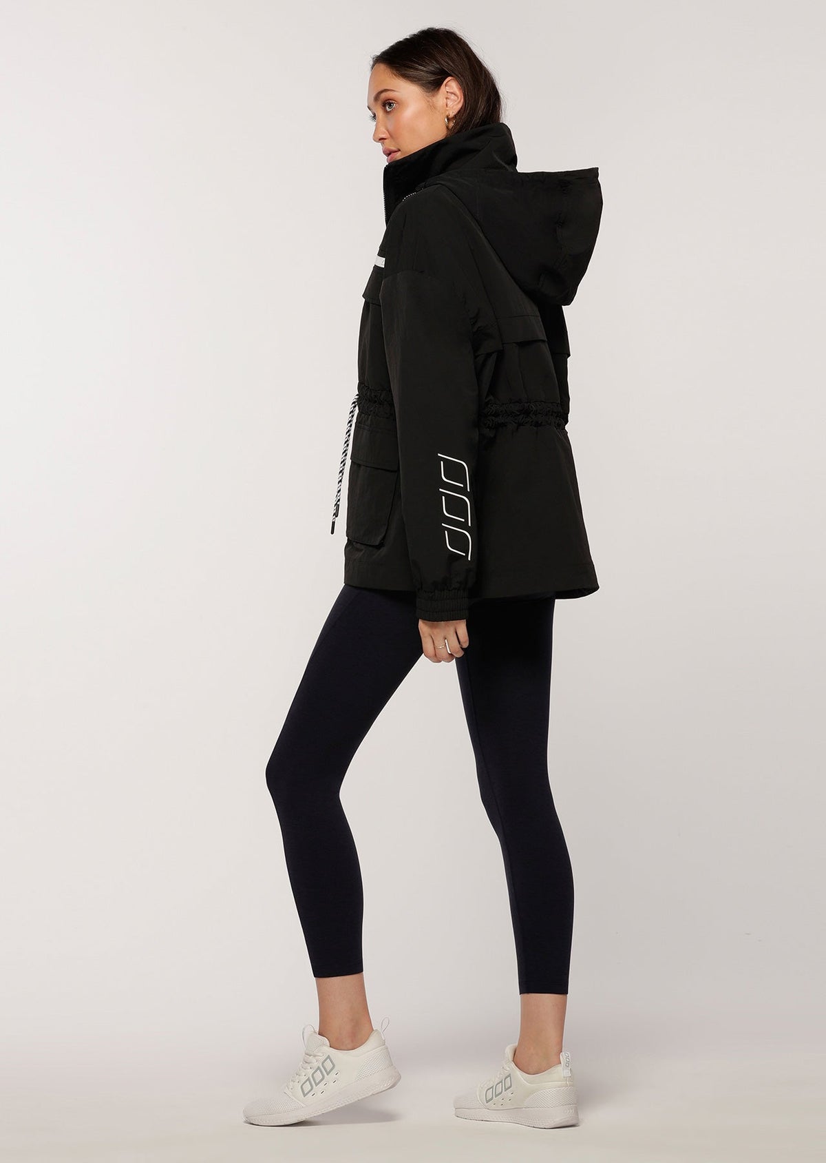 Hadid Drawstring Active Jacket
