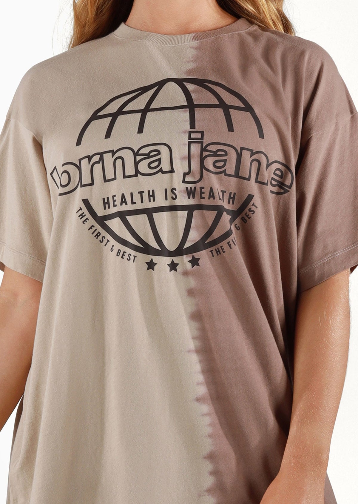 Half Dip Oversized Tee