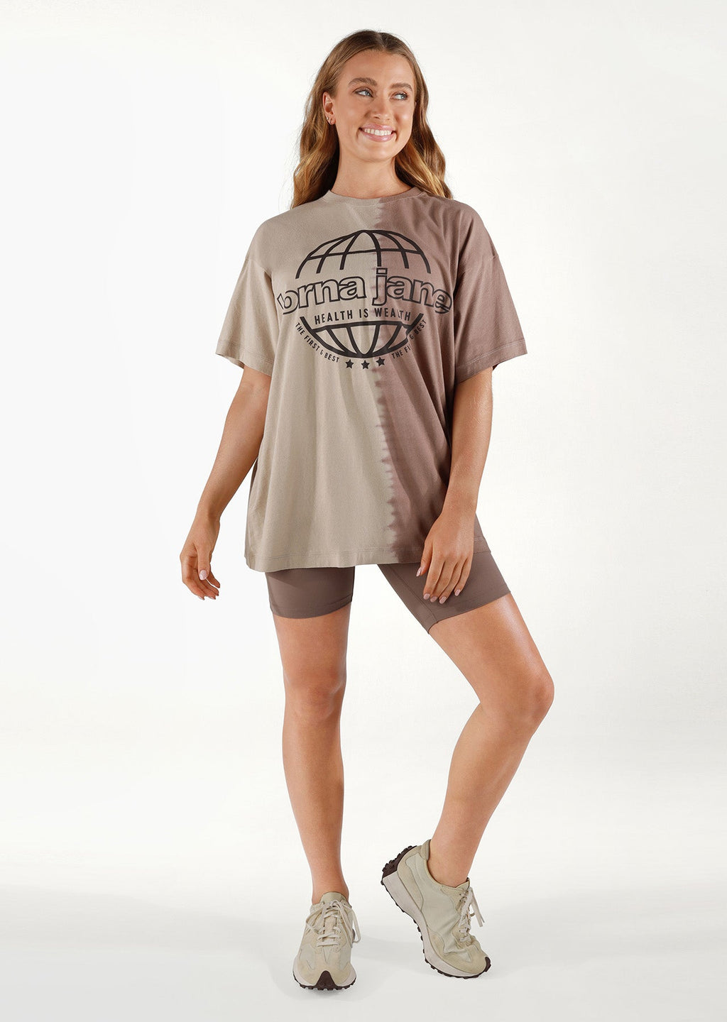 Half Dip Oversized Tee