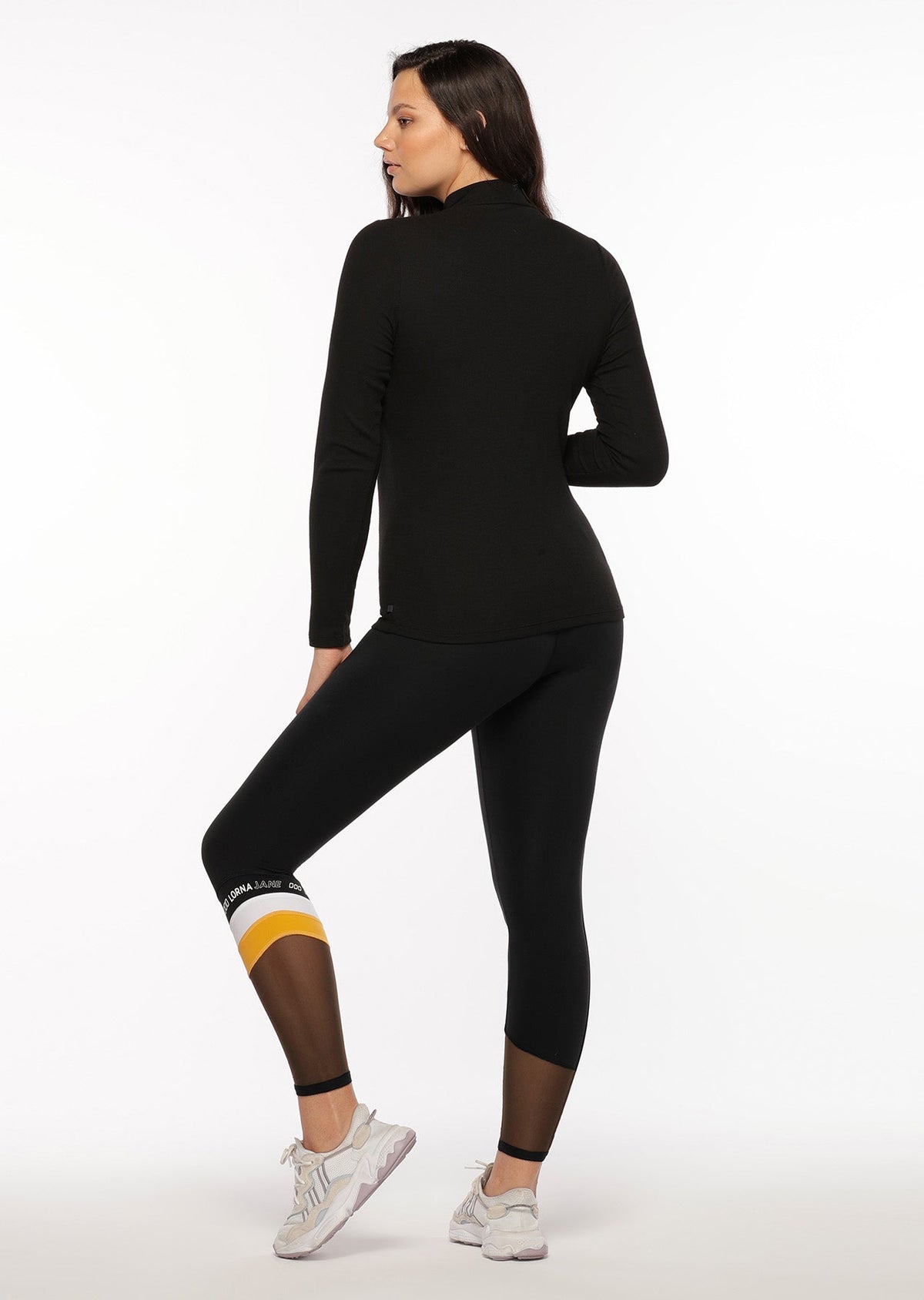 Half Zip Iconic Long Sleeve Top