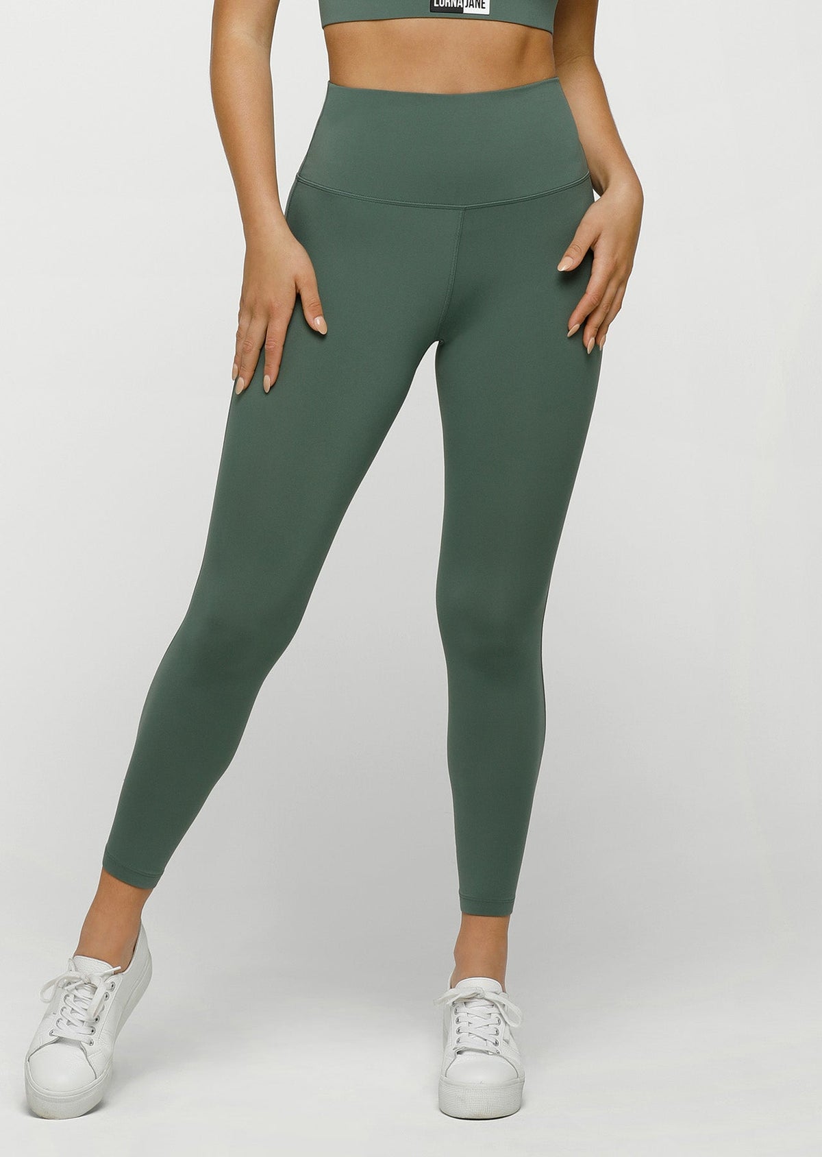 Hi-Fold Lotus No Chafe Ankle Biter Leggings