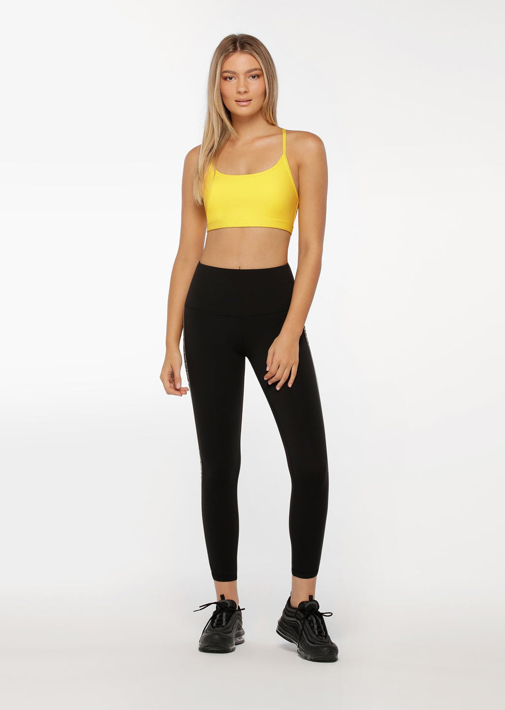 High Rise Logo Ankle Biter Leggings