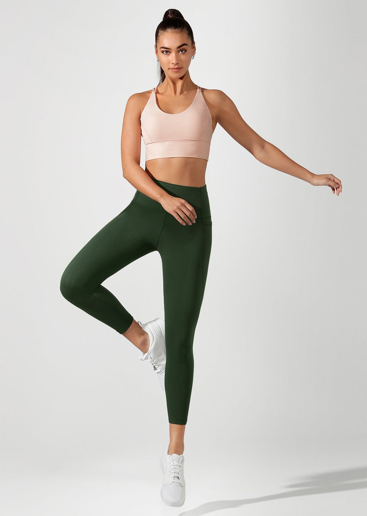 High Rise Pocket Core Ankle Biter Tight