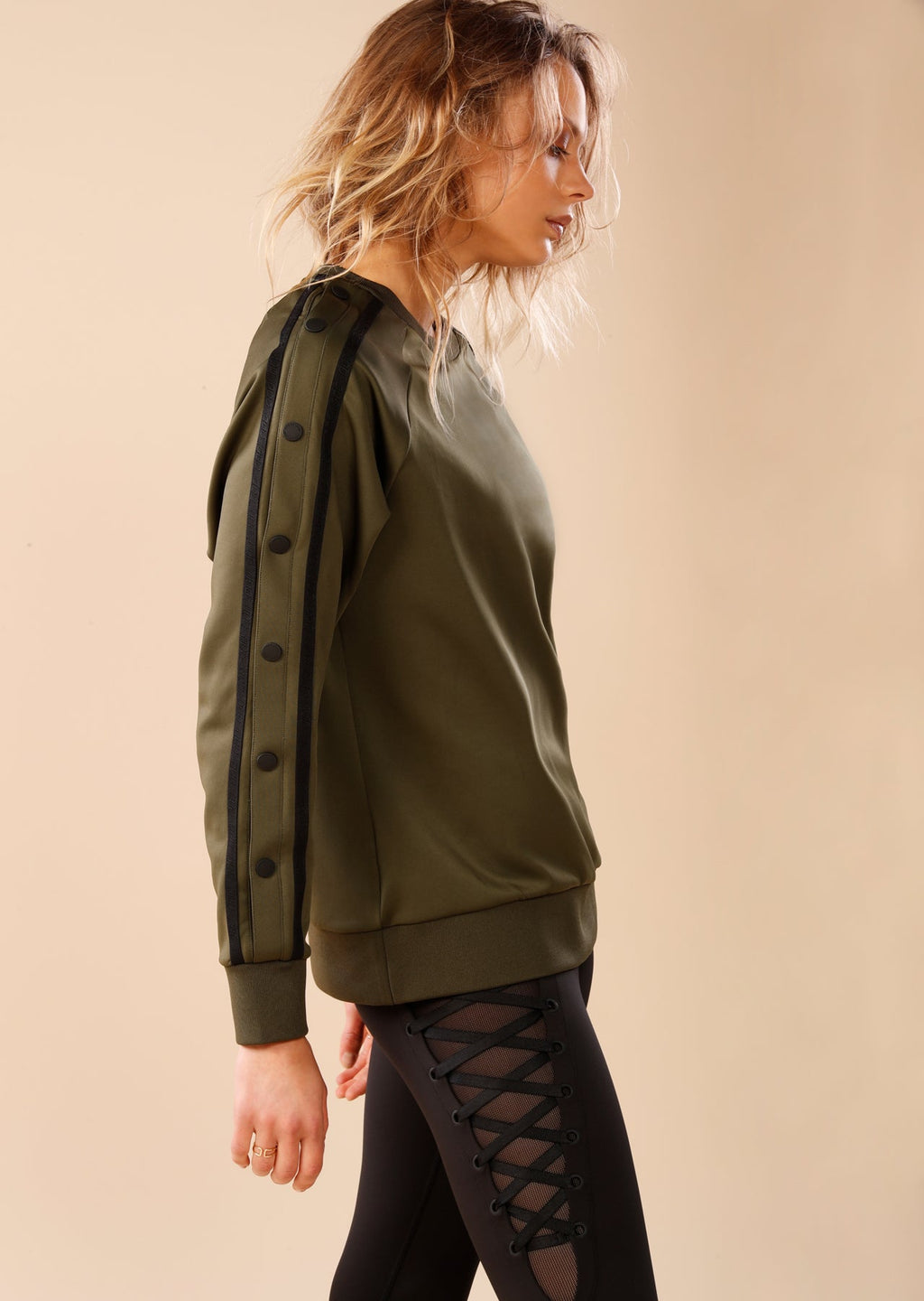 Highline L/Slv Snap Top