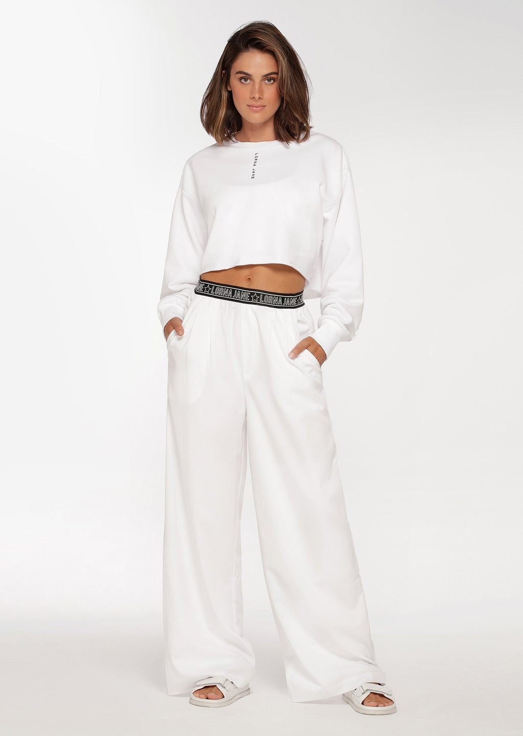 Icon Cropped Sweat