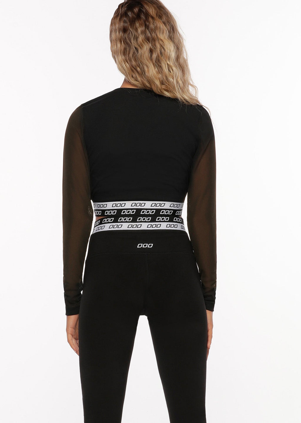 Iconic Active Long Sleeve Cropped Top
