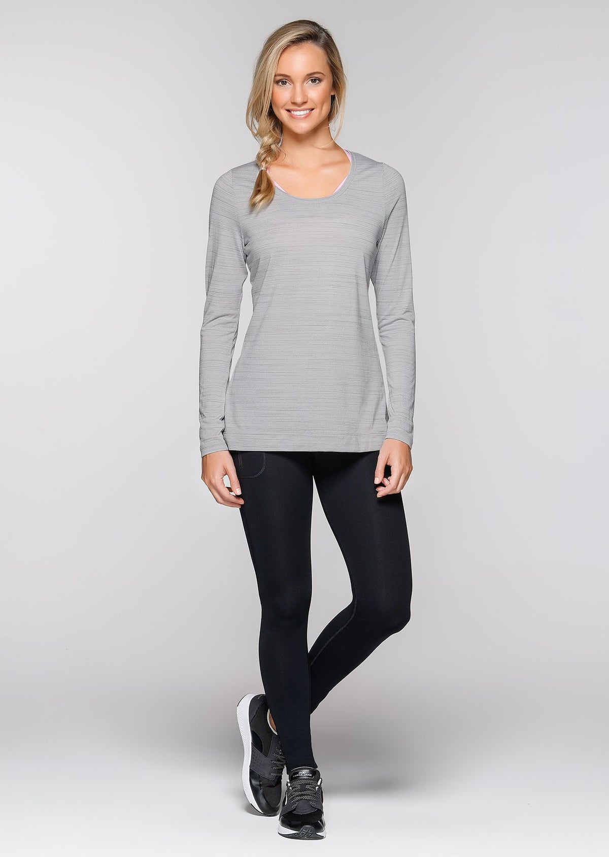 Infinite L/Slv Active  Top