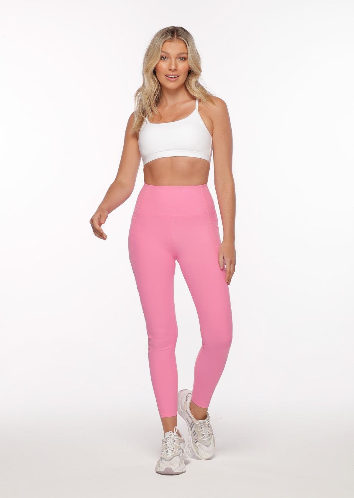 Inspire Mesh Full Length Leggings