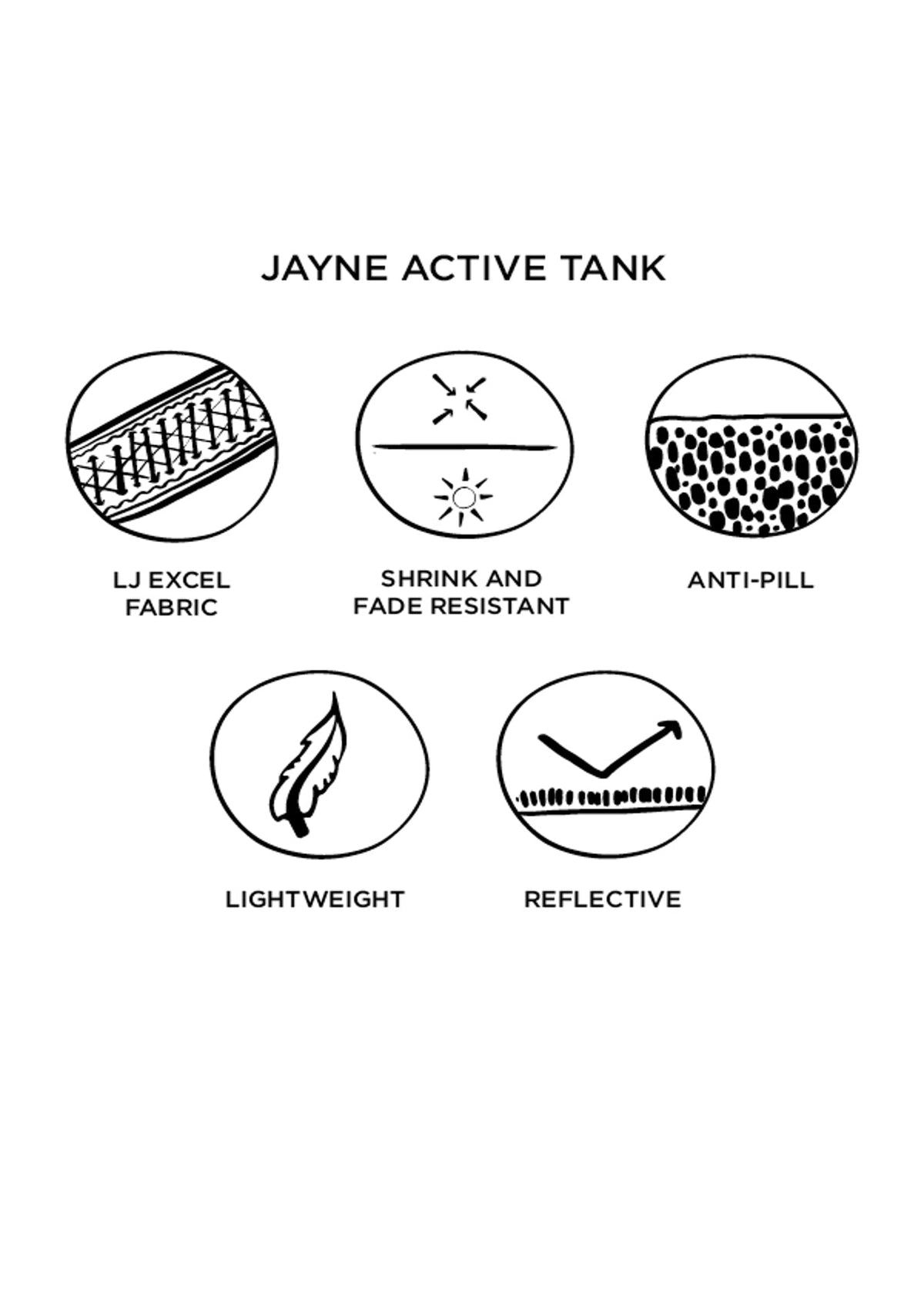 Jayne Active Tank