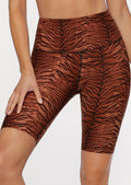 Jungle Cat Midi Bike Shorts