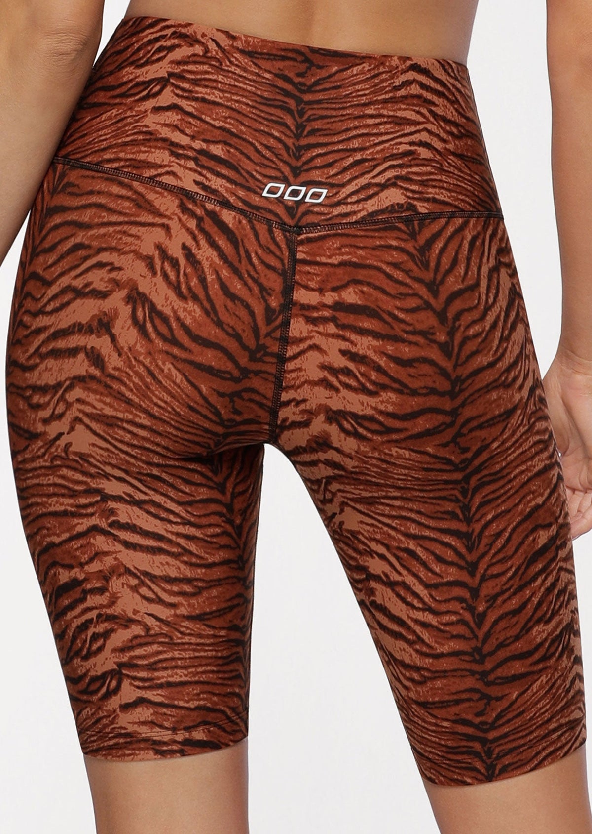 Jungle Cat Midi Bike Shorts