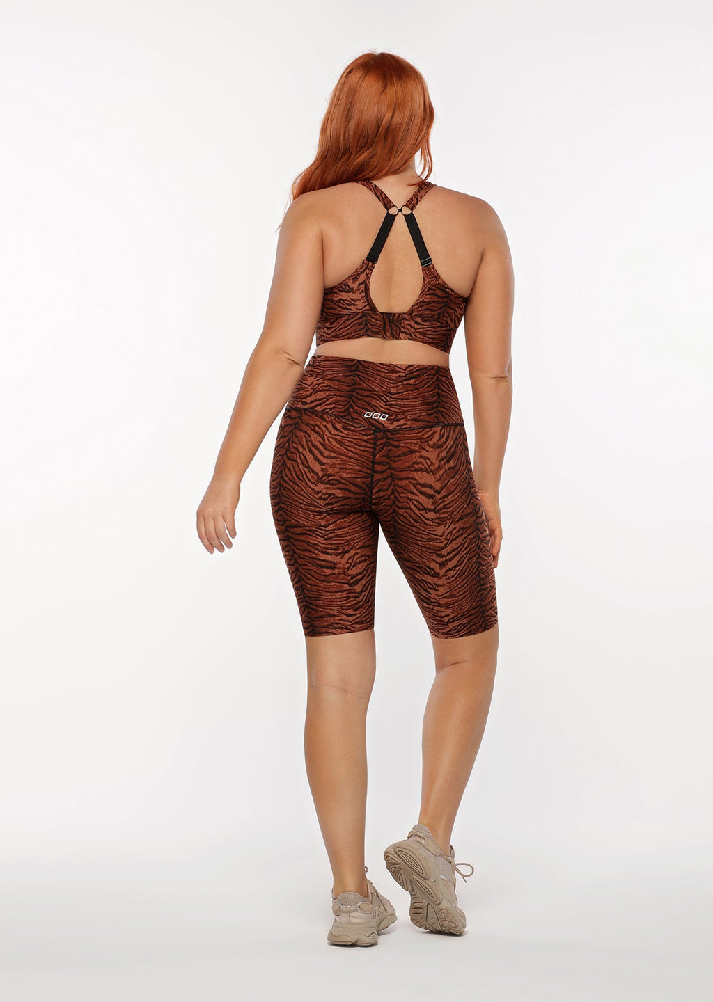 Jungle Cat Midi Bike Shorts