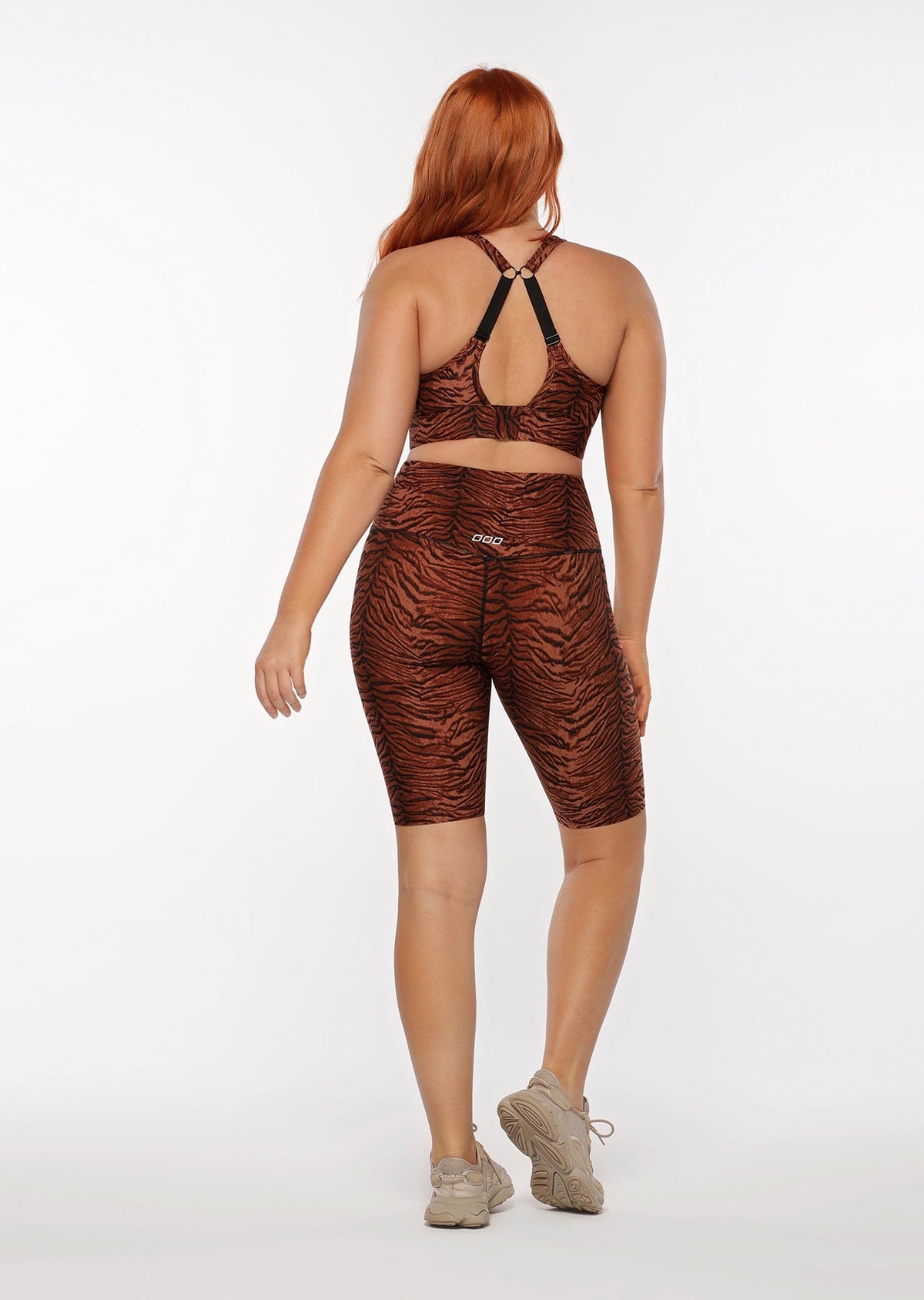 Jungle Cat Midi Bike Shorts