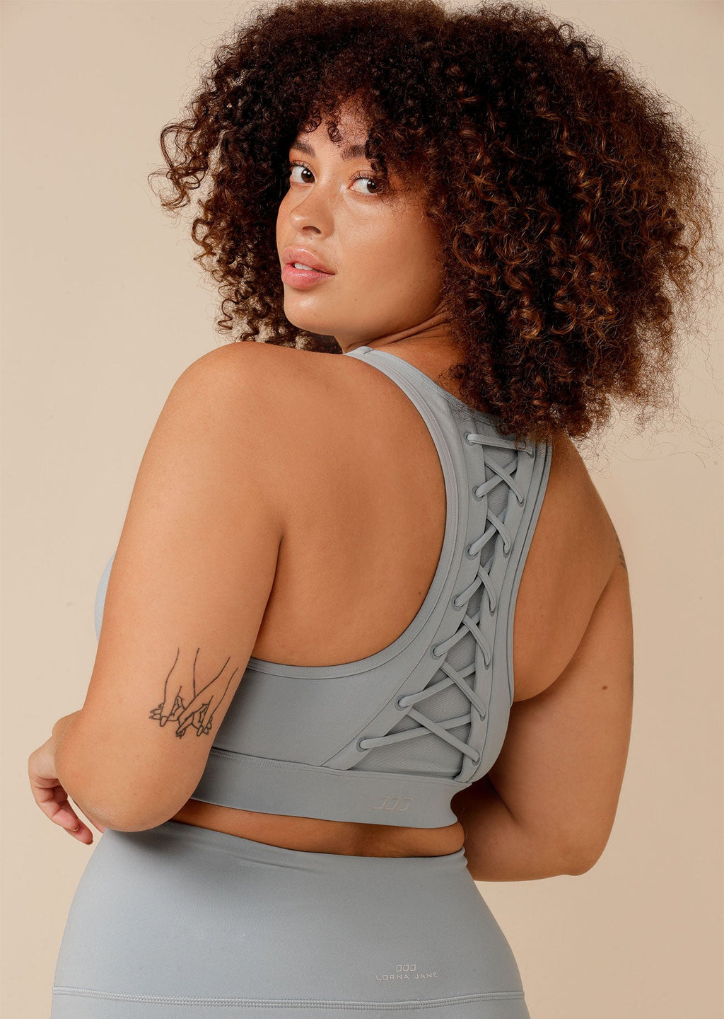 Lace Me Up Sports Bra