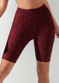 Leopard Long Short Tight