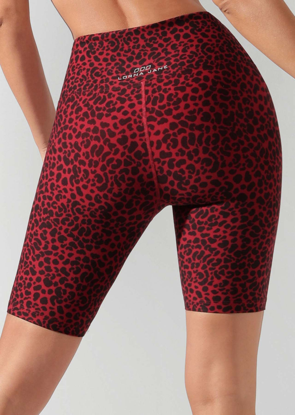 Leopard Long Short Tight