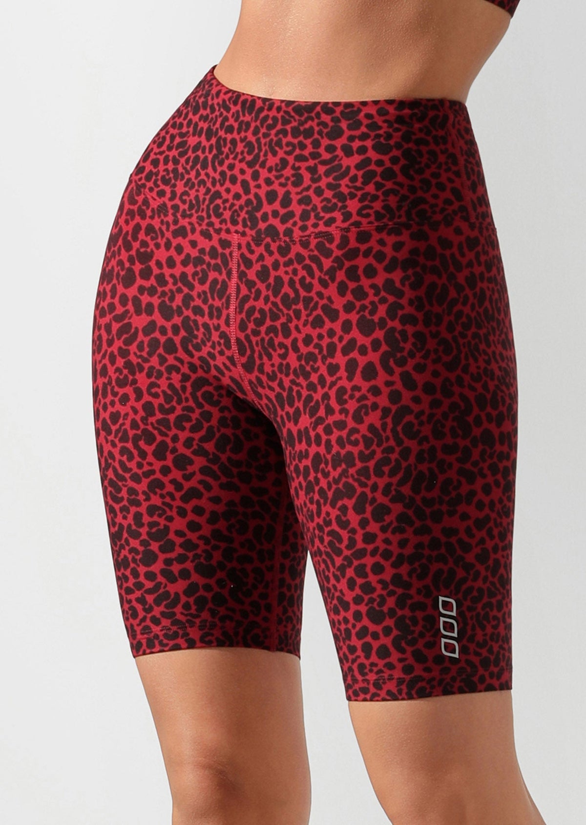 Leopard Long Short Tight