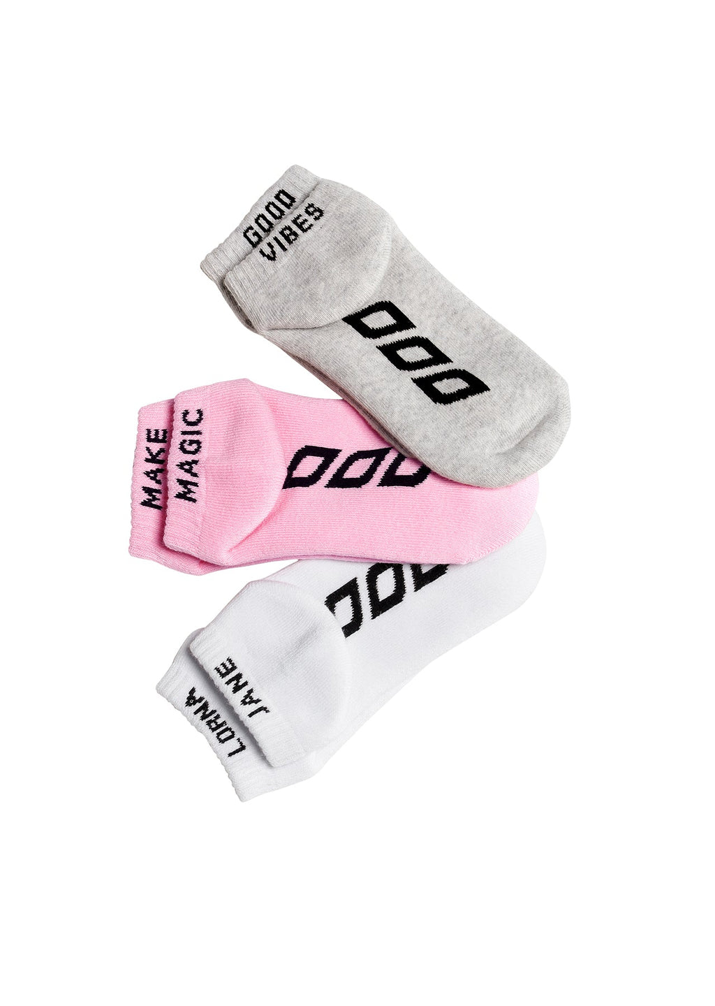 LJ 3 Pack Inspo Socks