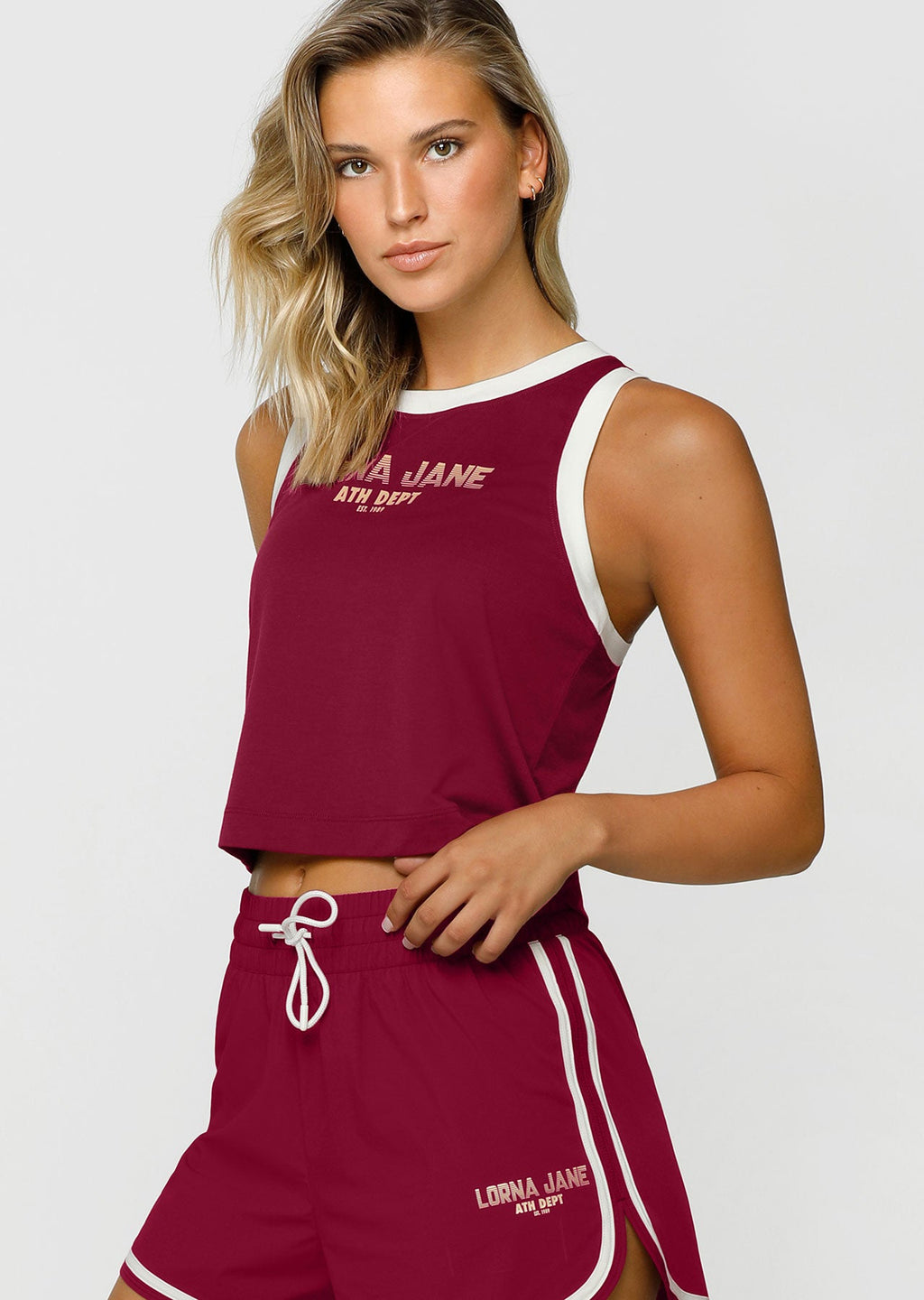 LJ Athletic Cropped Active Tank
