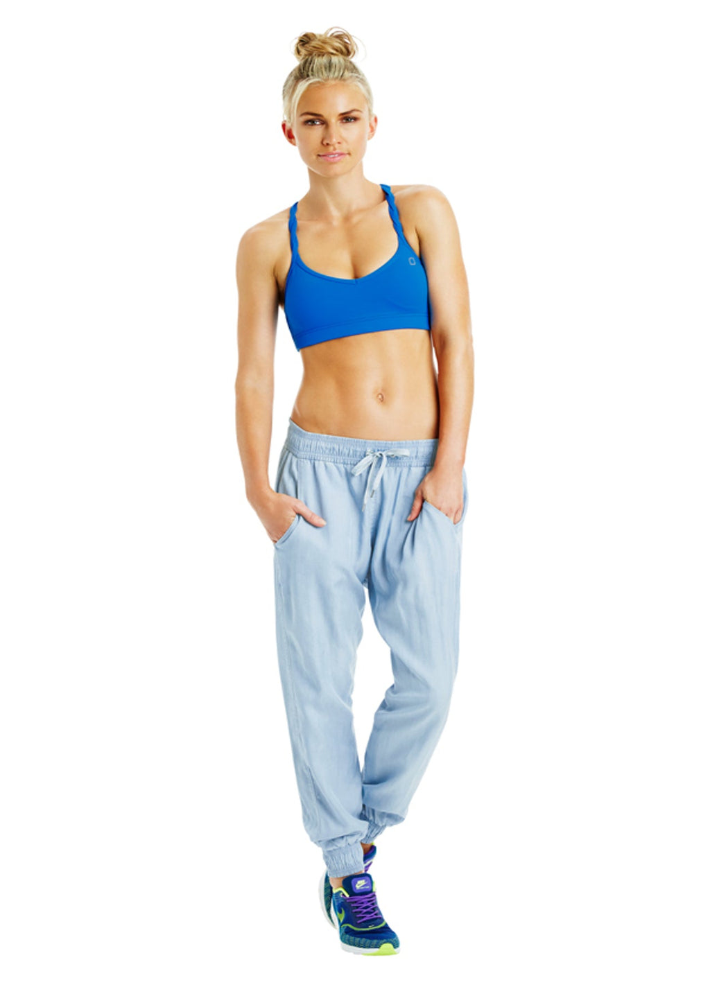 LJ Chambray Harem Pants