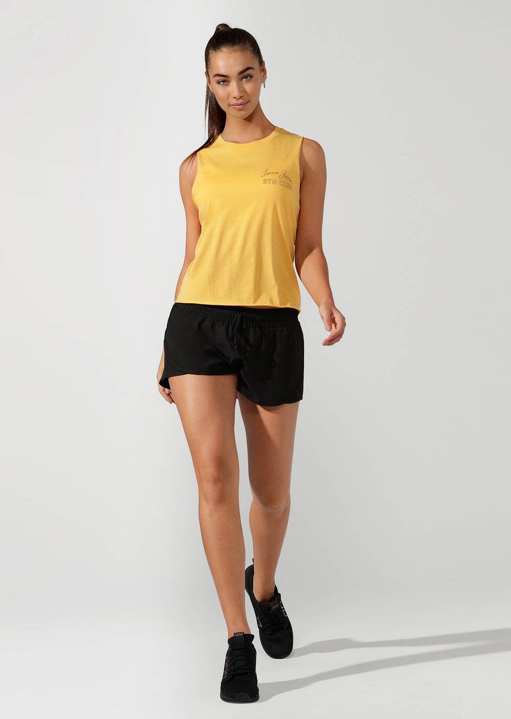 LJ Gym Club Cropped Tank