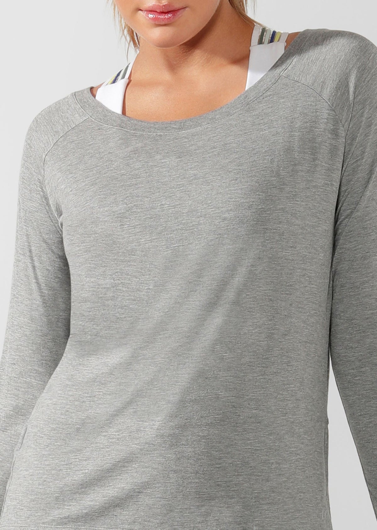 LJ Long Sleeve Open Back Active Top