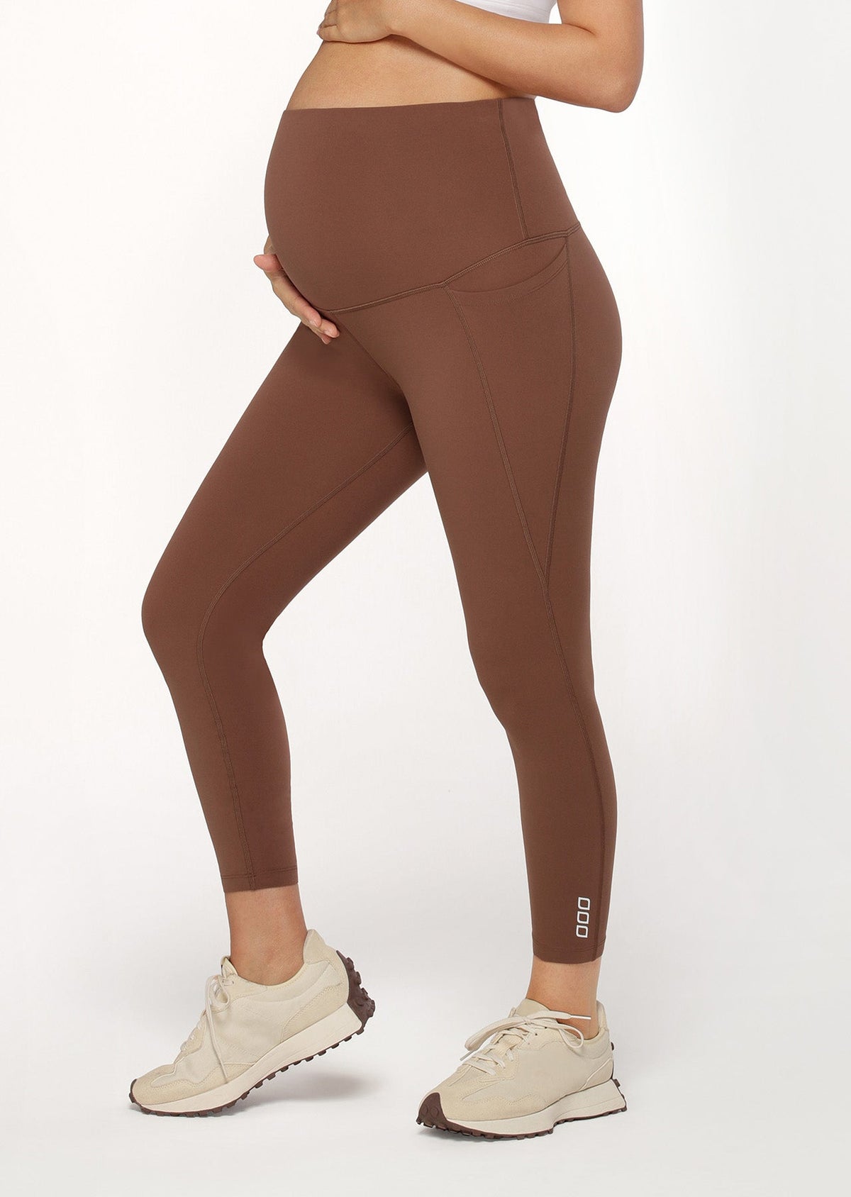 LJ Maternity Phone Pocket Ankle Biter Leggings