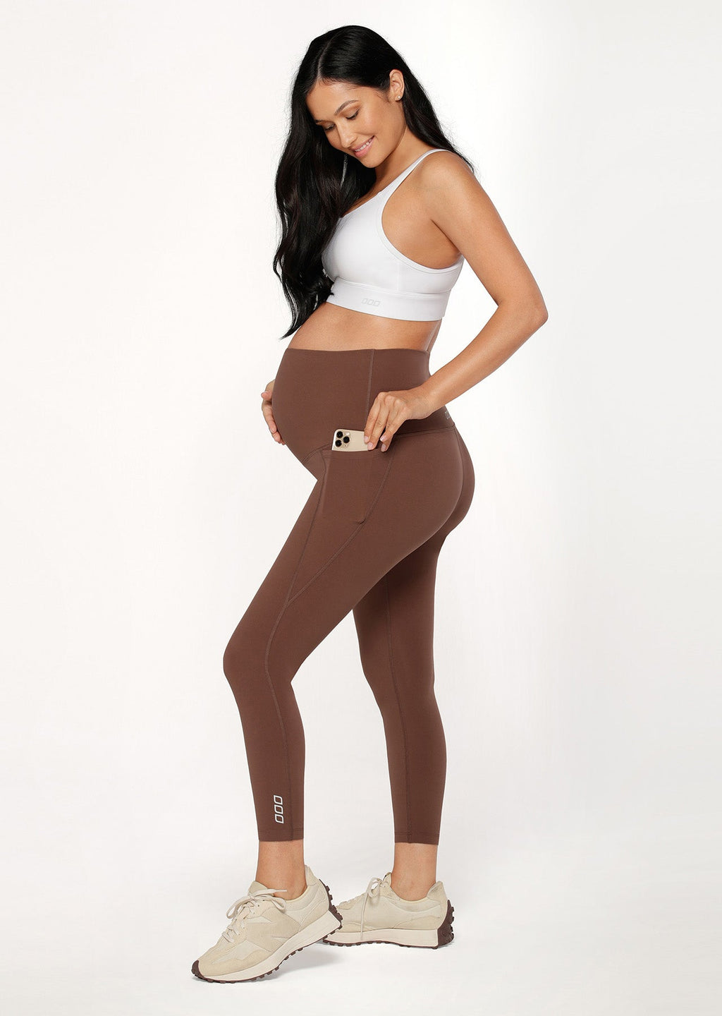 LJ Maternity Phone Pocket Ankle Biter Leggings