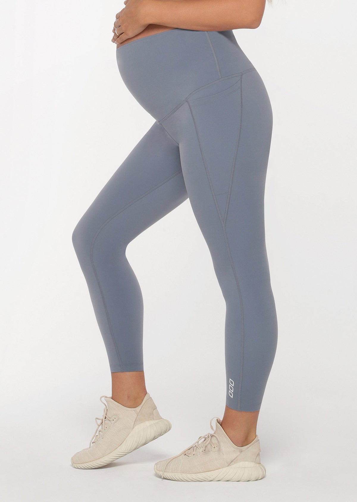LJ Maternity Phone Pocket Ankle Biter Leggings