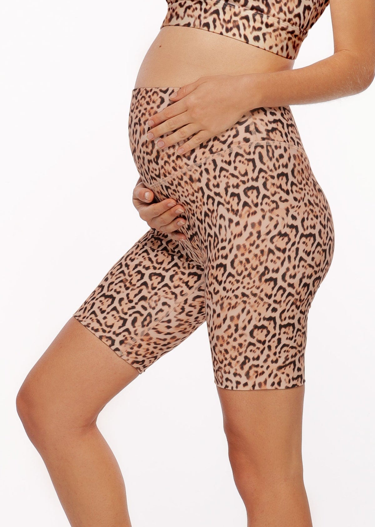 LJ Maternity Printed Bike Shorts