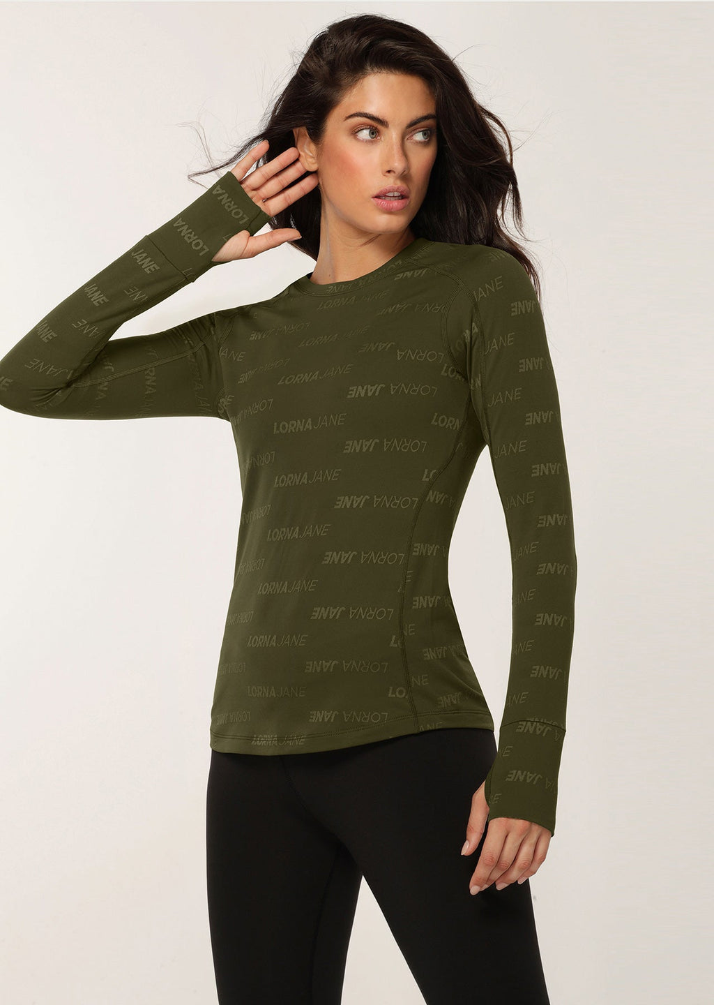 Logo Tech Long Sleeve Performance Top