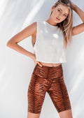 Luxe Textured Cropped Tank