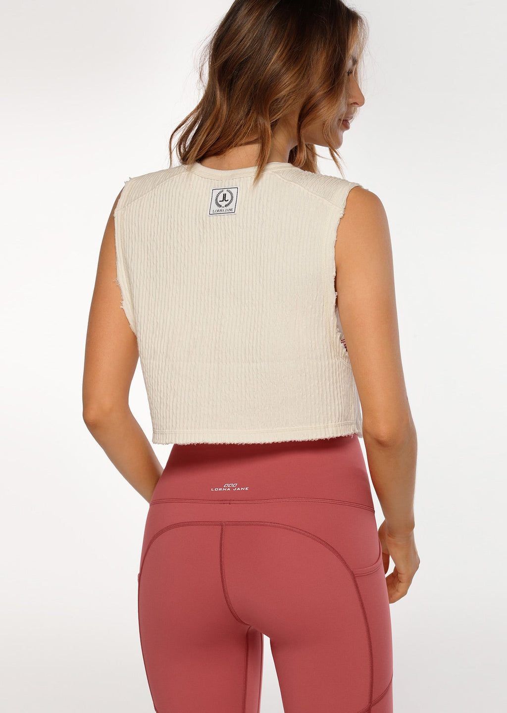 Luxe Textured Cropped Tank