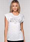 Meditated S/Slv Top