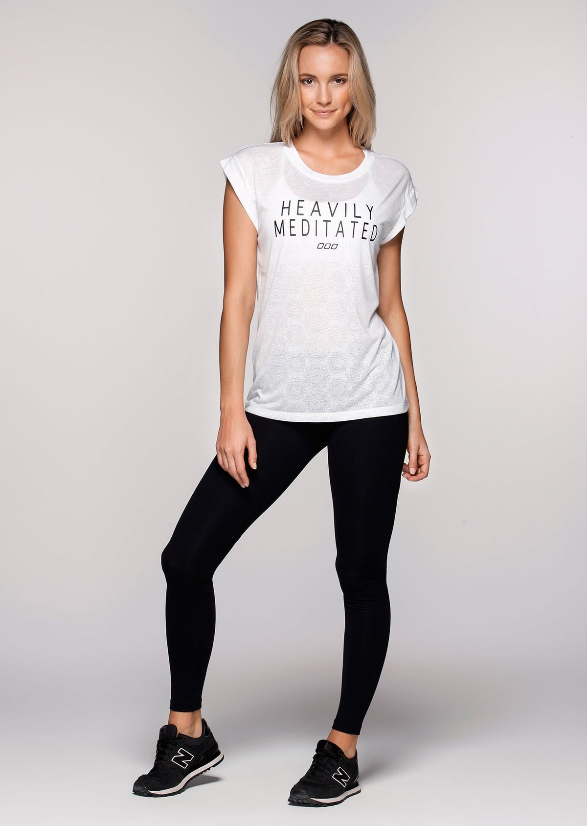Meditated S/Slv Top