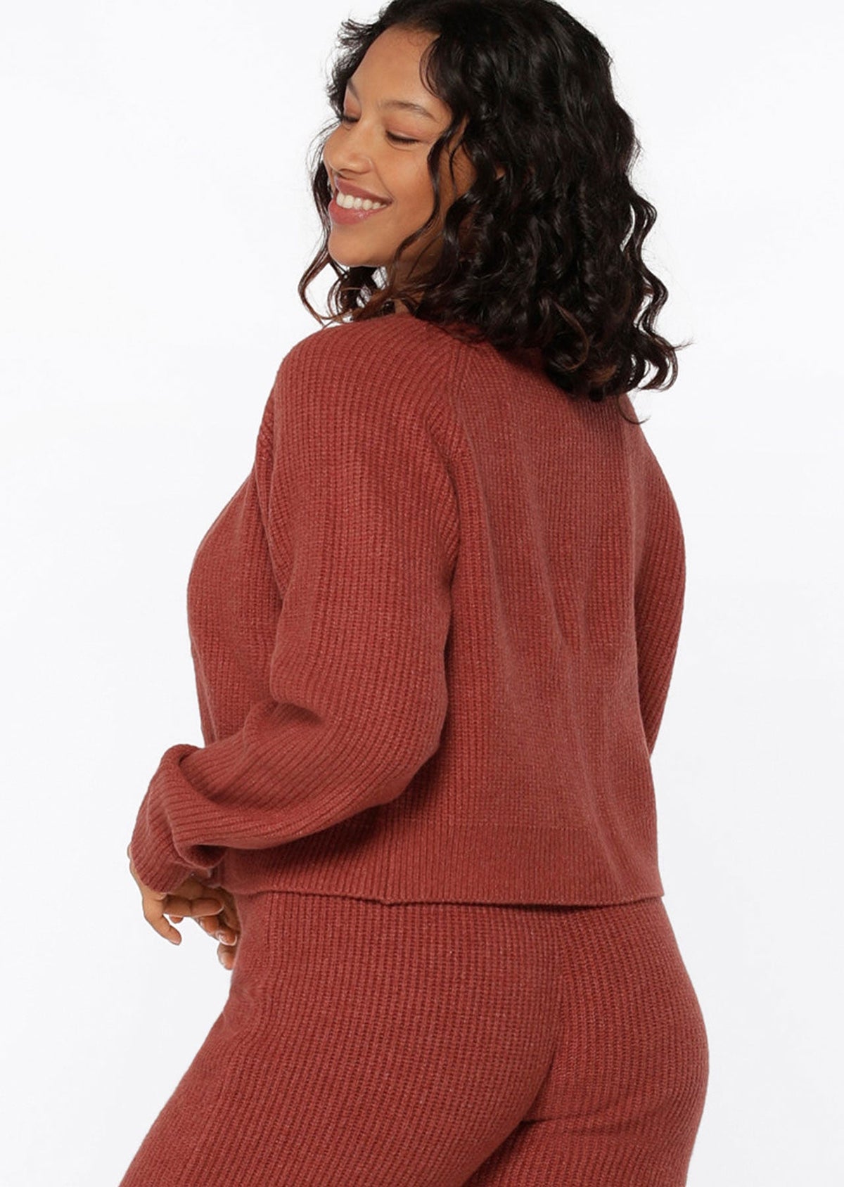 Merino Blend Knit Cardi