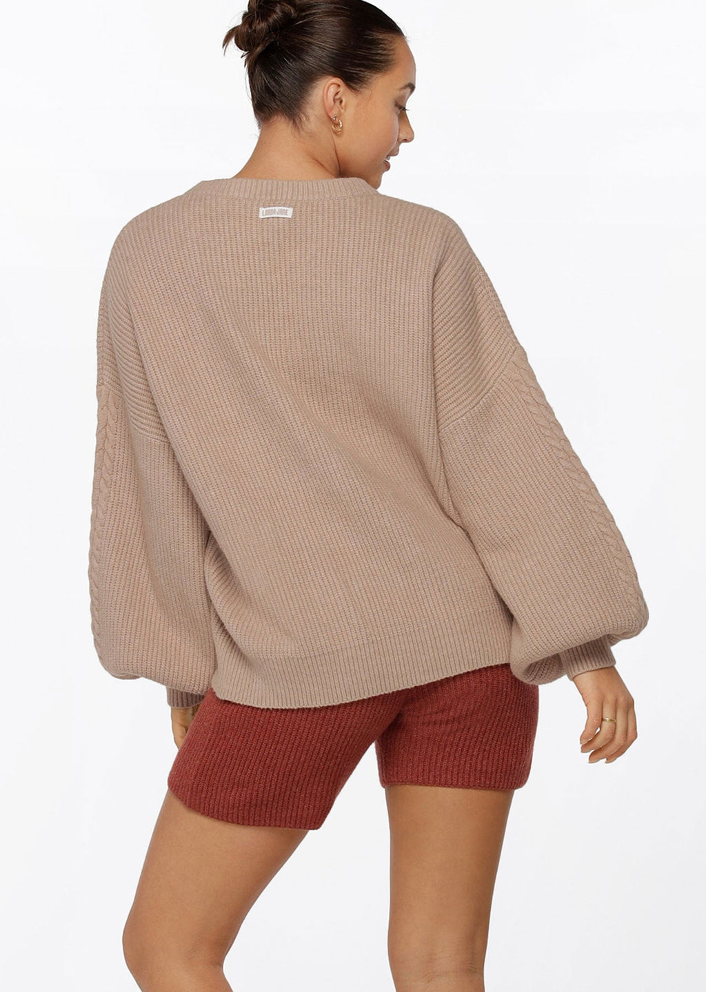 Merino Blend Knit Oversized Jumper