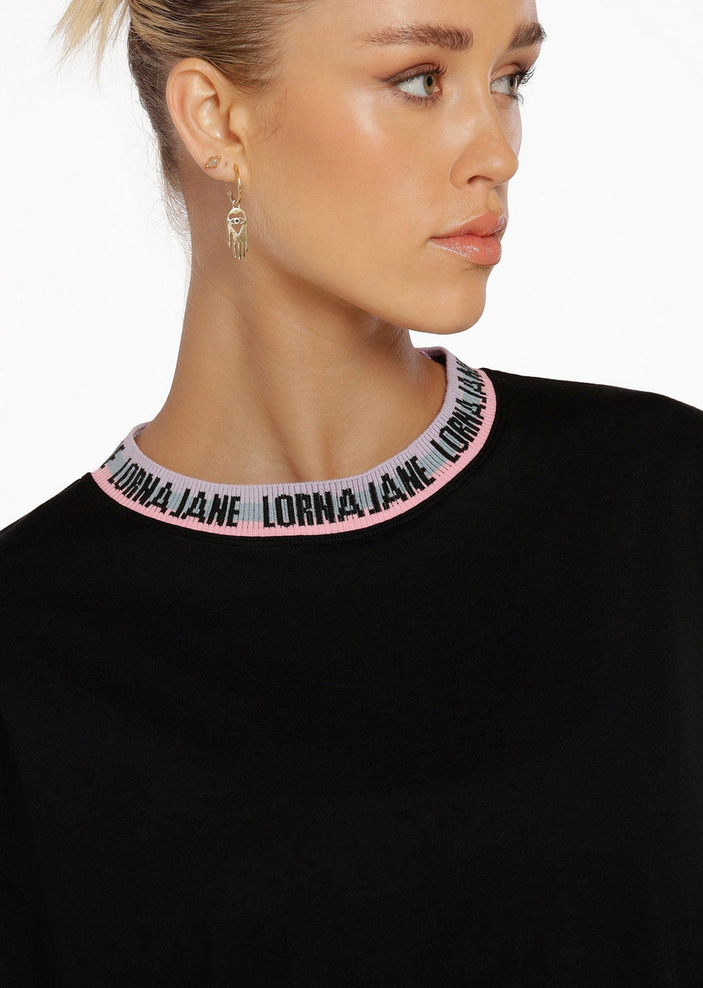 Metaverse Stripe Boyfriend Tee