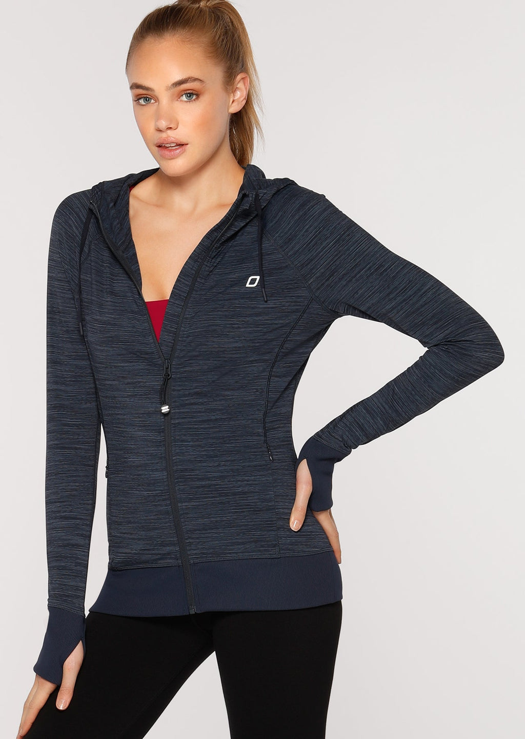 Midnight Brushed  Zip Thru