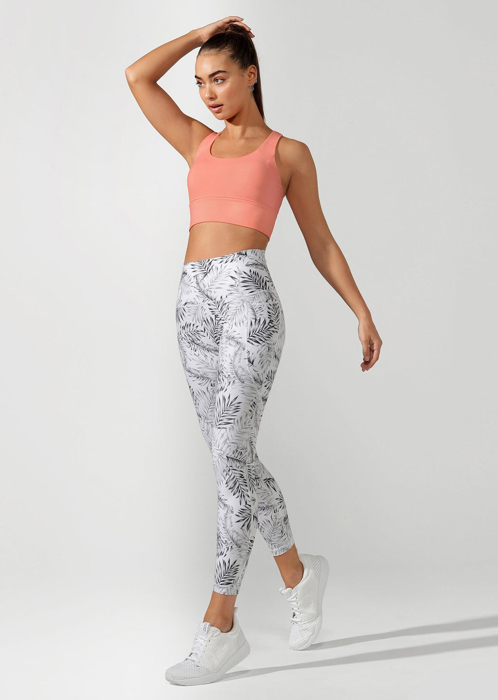 Minimal Long Line Racer Sports Bra