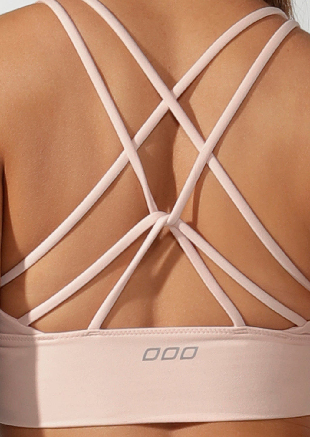Minimal Long Line Strappy Sports Bra