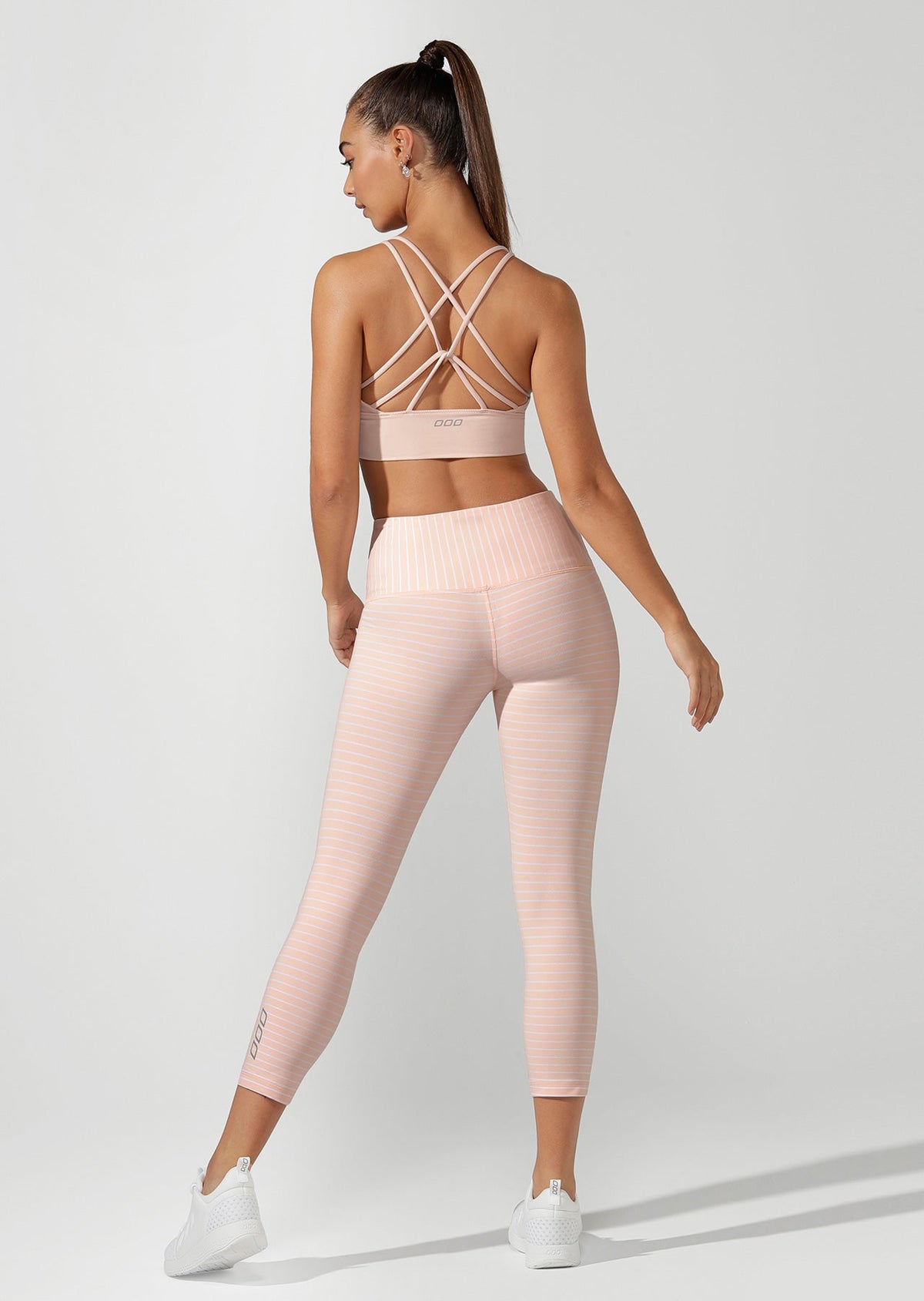 Minimal Long Line Strappy Sports Bra