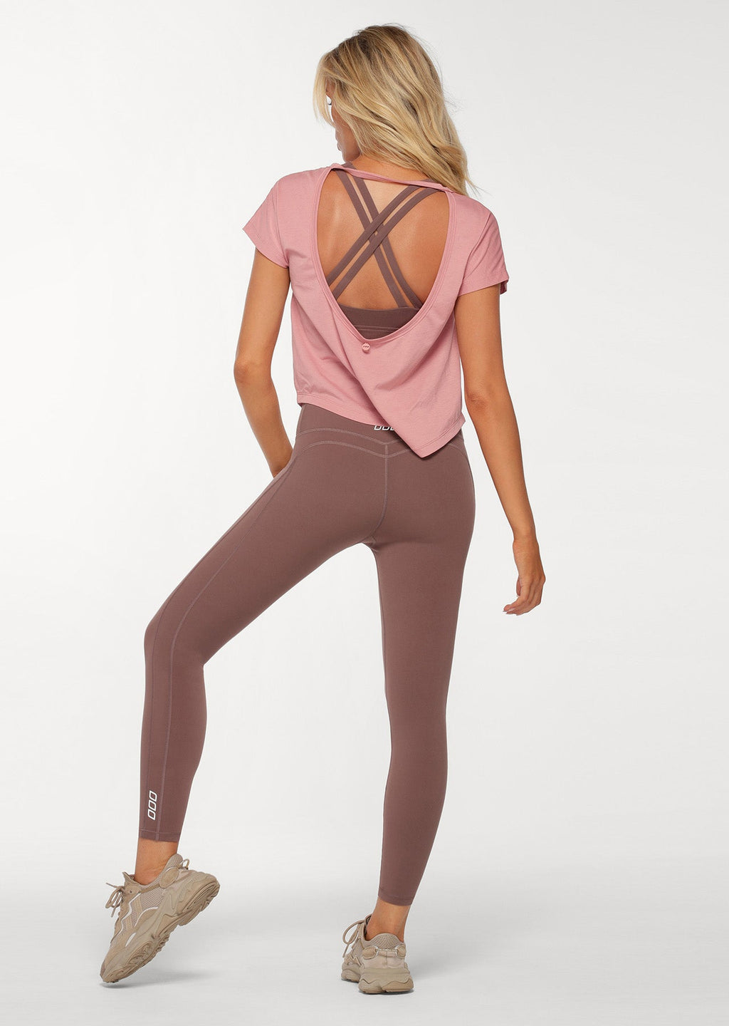 Mist Cropped Active Top